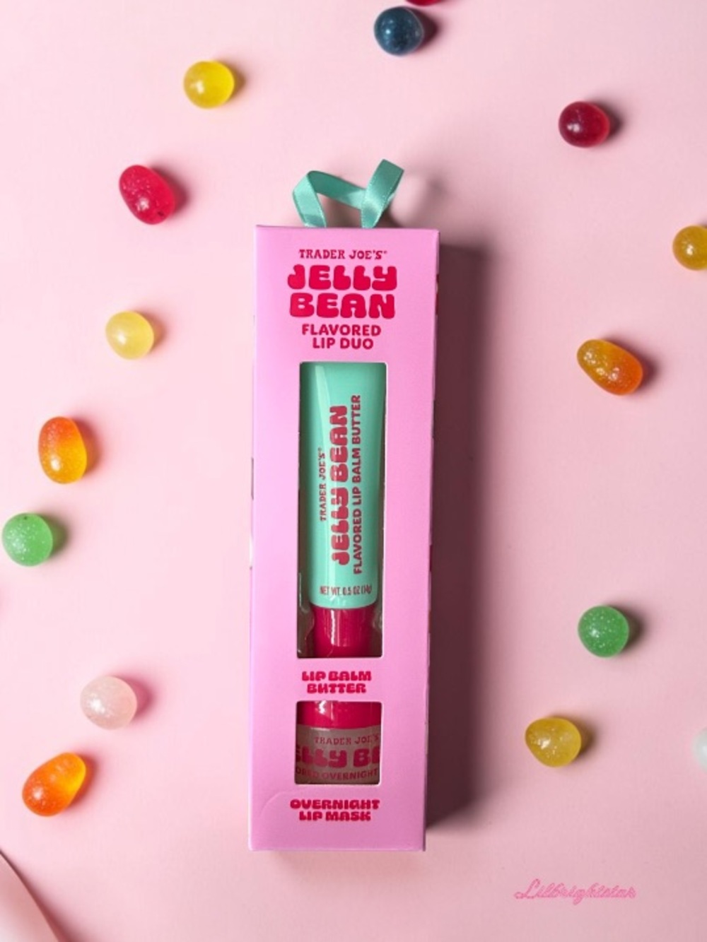🌈 Trader Joe’s Jelly Bean Lip Balm & Overnight Mask Duo NWT